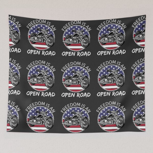 Item preview, Freedom is an open road designed and sold by CultOfHustlers.