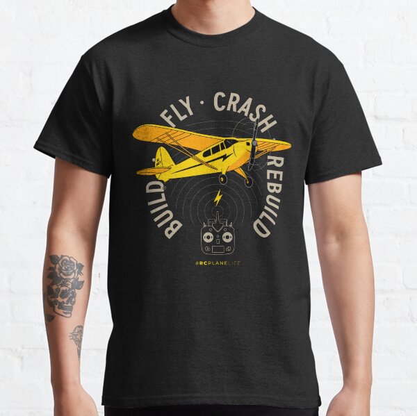 Item preview, Yellow Plane RC Plane Model Aircraft Build Fly Crash Rebuild designed and sold by zajoo.