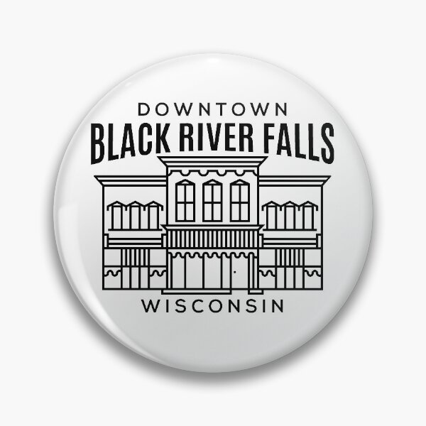 Item preview, Downtown Black River Falls WI designed and sold by HalpinDesign.
