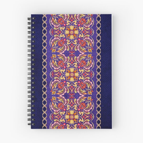 Item preview, Less Simple Flourish Design - Blue and Gold designed and sold by iKiska.
