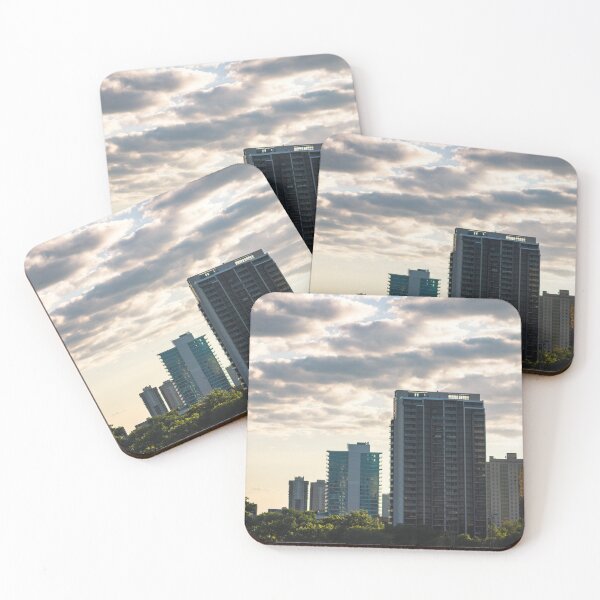 Item preview, Golden Summer Over Winnipeg Downtown designed and sold by Tortelikeatiger.