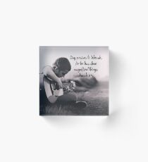 Isaiah 12:5 Acrylic Block
