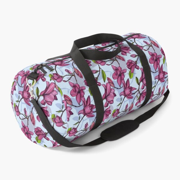 Flowering Magnolia Duffle Bag