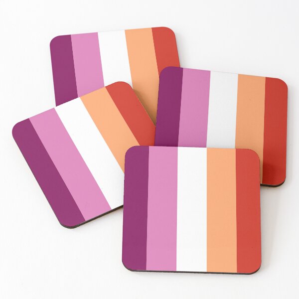 Item preview, Lesbian Flag Pride Stripe designed and sold by CJ Vanderbeek.