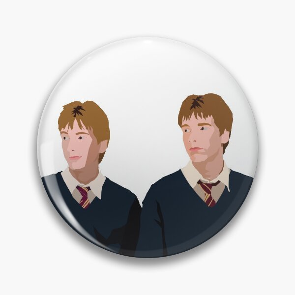 Artikelvorschau, Weasley Zwillinge minimalistisch entworfen und verkauft von egleruta.