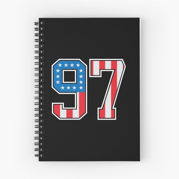 Item preview, 97 American Lucky Number Ninety-seven United States Flag designed and sold by Urosek.
