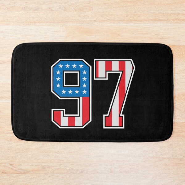 Item preview, 97 American Lucky Number Ninety-seven United States Flag designed and sold by Urosek.