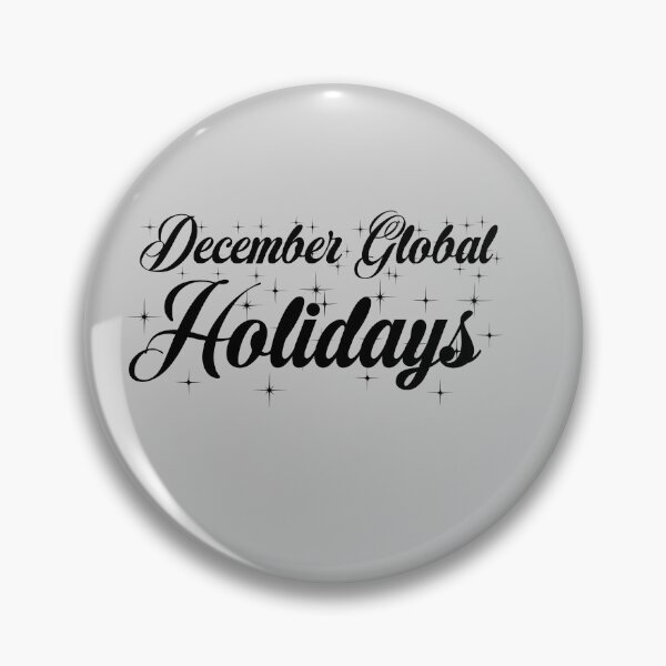 Item preview, December Global Holidays Gray designed and sold by DamaliePierre.