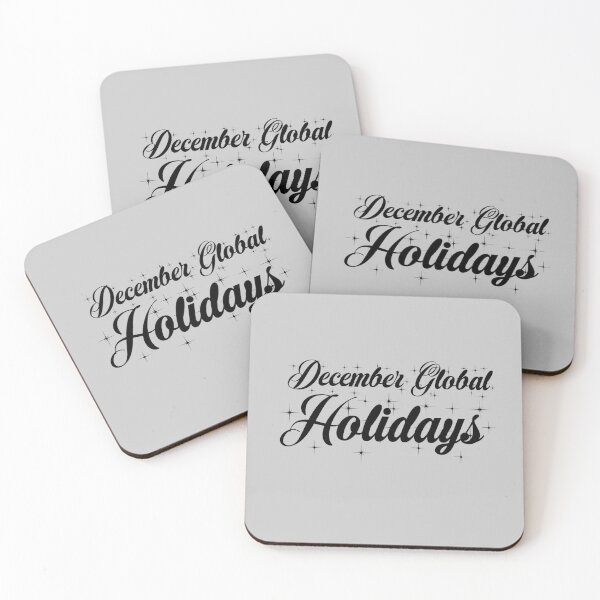 Item preview, December Global Holidays Gray designed and sold by DamaliePierre.