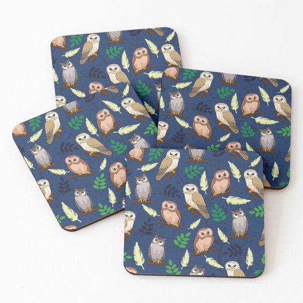 Item preview, Cute Owl Heaven designed and sold by Patternatica.