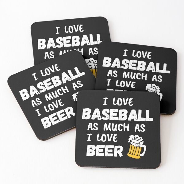 Item preview, I love baseball as much as I love beer designed and sold by TheGreenGoat.