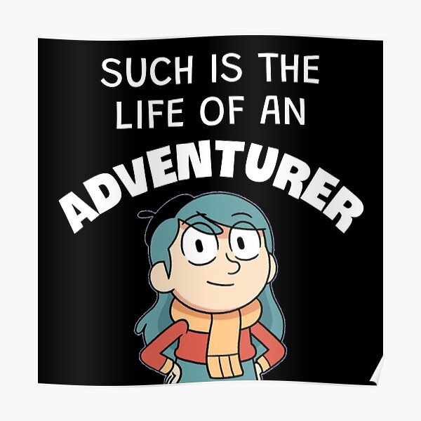 Life of an adventurer Hilda Poster