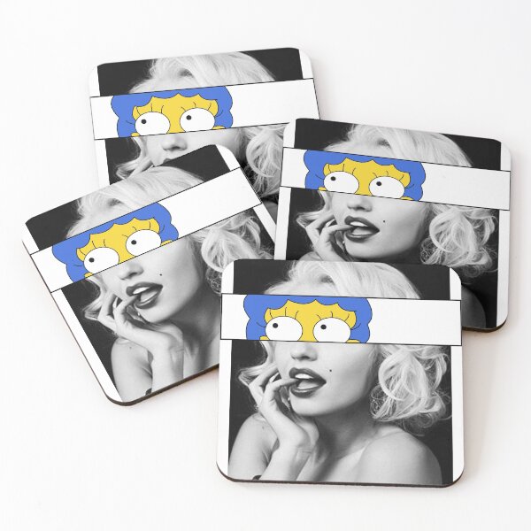 Item preview, Marilyn Monroe with Simpsons Marge Eyes designed and sold by capstarz.