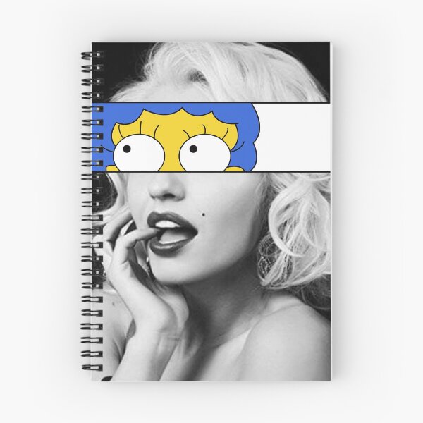Item preview, Marilyn Monroe with Simpsons Marge Eyes designed and sold by capstarz.
