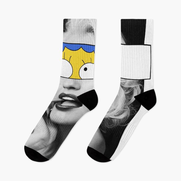 Item preview, Marilyn Monroe with Simpsons Marge Eyes designed and sold by capstarz.