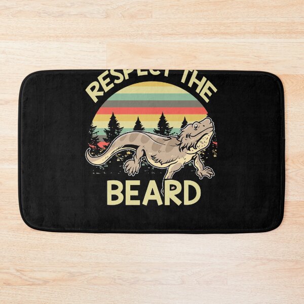 Item preview, Respect The Beard Bearded Lizard Dragon Pet Lovers Gift designed and sold by MakeGoodChoices.