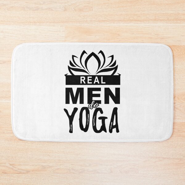 Item preview, Real men do yoga designed and sold by ArtjomDesign.