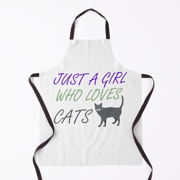 Item preview, Just A Girl Who Loves Cats Sweet Gifts Owner Cat Lover Cats designed and sold by AchrafOc.