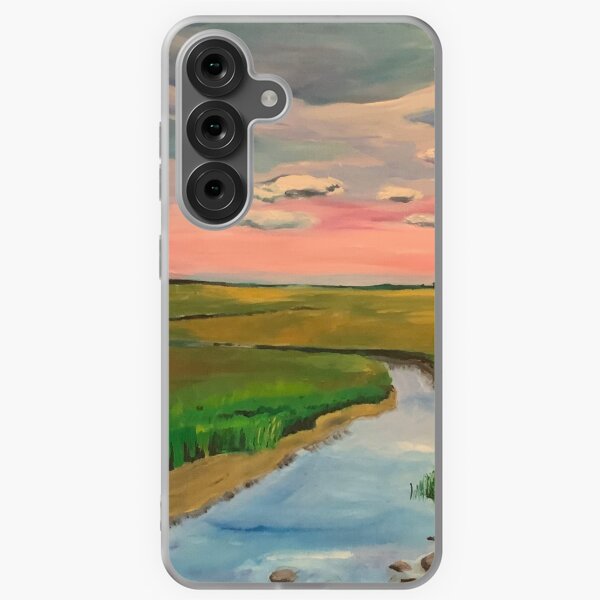 Sunset over the Salt Marsh Samsung Galaxy Soft Case