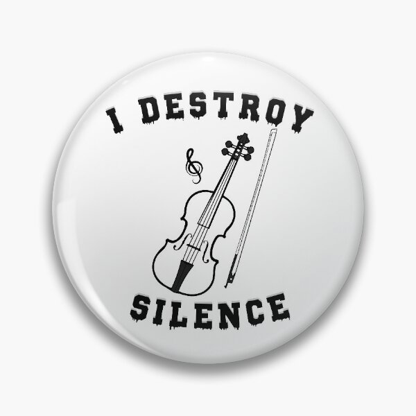 Item preview, I Destroy Silence , for cello lovers designed and sold by -DEEWOLF-.