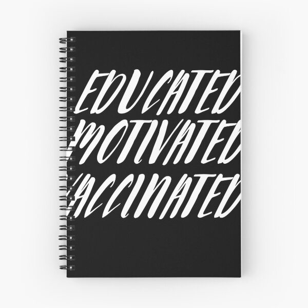 Item preview, Educated Motivated Vaccinated designed and sold by AutumnVibeShop.