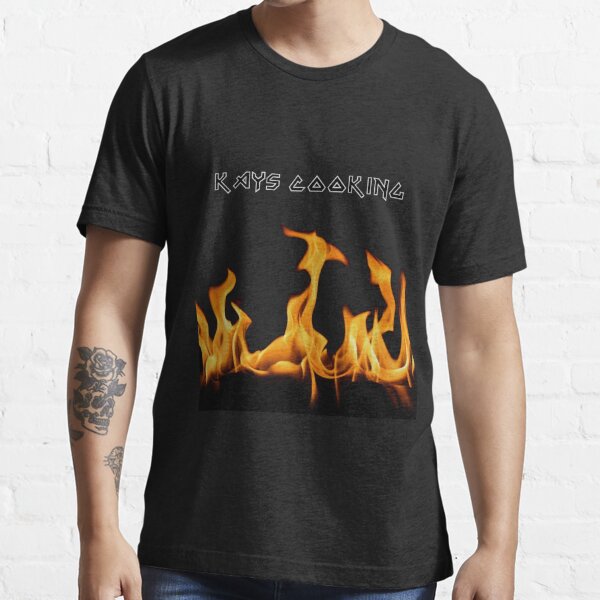 Palm Angels Firestarter Classic Tee in Black for Men