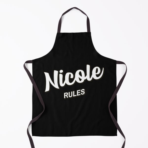 Item preview, Nicole rules custom name designed and sold by CrazyHowCool.