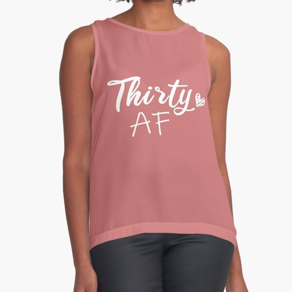 Thirty AF Birthday Girl Dirty 30 Party Graphic by thecouturekitten
