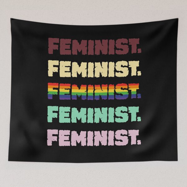 Item preview, Feminist typography word in different styles Gift for her - Digital illustrations designed and sold by OMCreative.