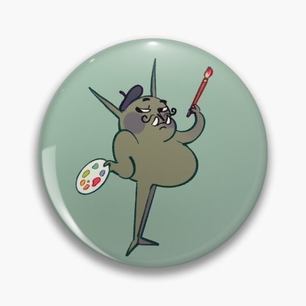 Item preview, Snobby Artist Goblin designed and sold by Lilaeleaf.
