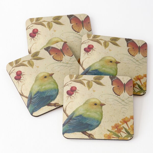 Item preview, Bird and Butterfly  designed and sold by djembe300.
