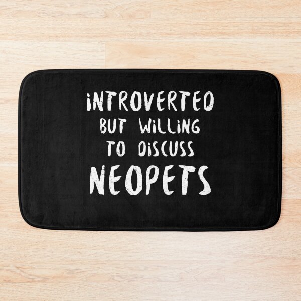 Item preview, Introverted But Willing to Discuss Neopets designed and sold by lavacakes.