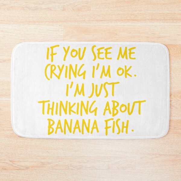 Item preview, Crying Over Banana Fish designed and sold by MykaAndSalmon.