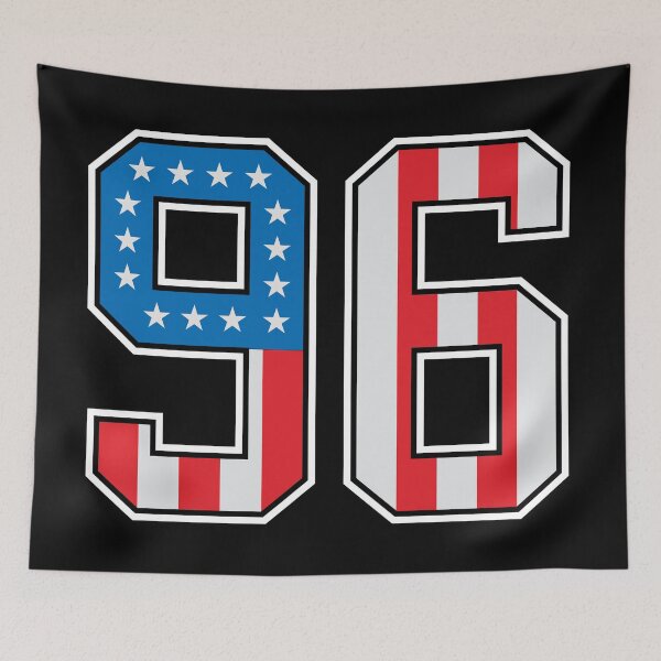 Item preview, 96 American Lucky Number Ninety-six United States Flag designed and sold by Urosek.