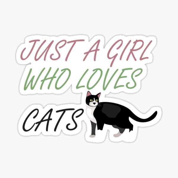 Vista previa del artículo con la obra «Solo una chica que ama a los gatos Regalos dulces Propietario Amante de los gatos Gatos», diseñado y vendido por AchrafOc.