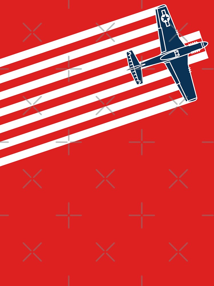 P-51 Mustang Speed Stripes by Aeronautdesign