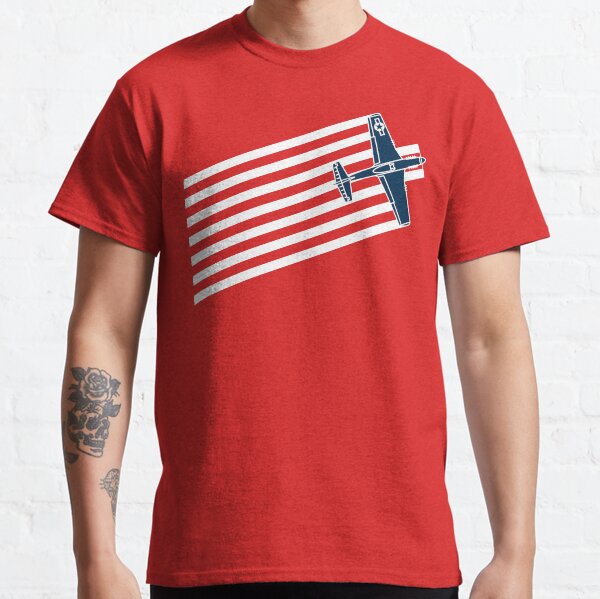 P-51 Mustang Speed Stripes Classic T-Shirt