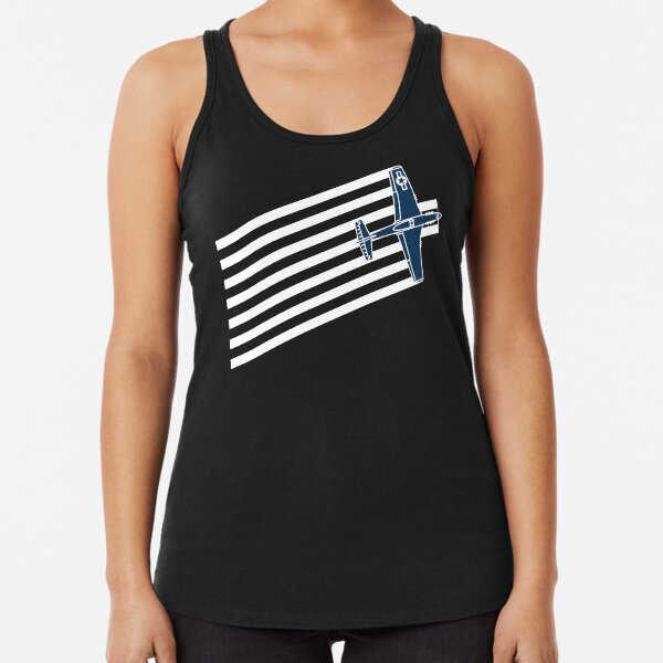 P-51 Mustang Speed Stripes Racerback Tank Top