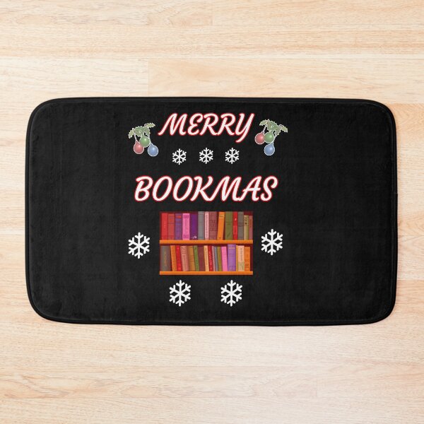 Item preview, Merry Bookmas Book Lover Gift designed and sold by SharpThreadZ.