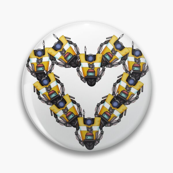 Item preview, Borderlands Claptrap Heart designed and sold by CaptainShivers.