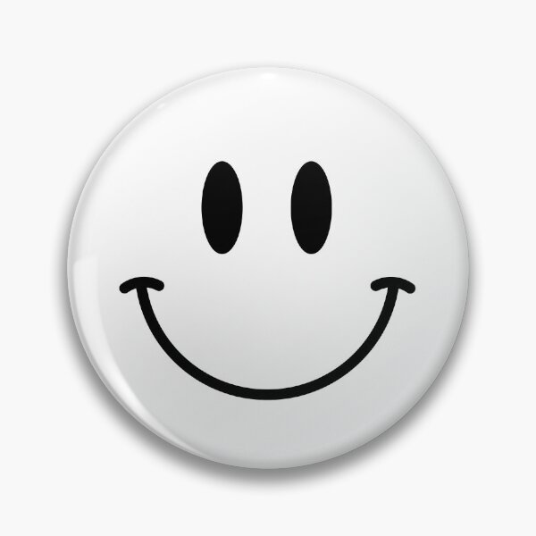 Item preview, 105 White Happy Face :) Smiley | #ffffff designed and sold by YourSmileyFace.