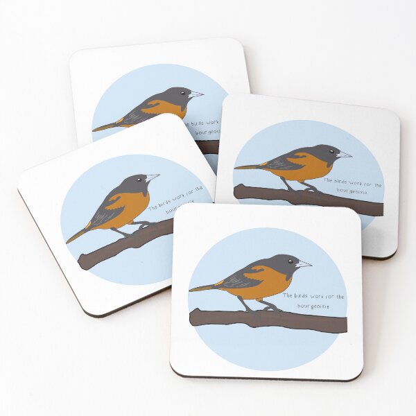 Item preview, The birds work for the bourgeoisie  designed and sold by Twist and Shout.