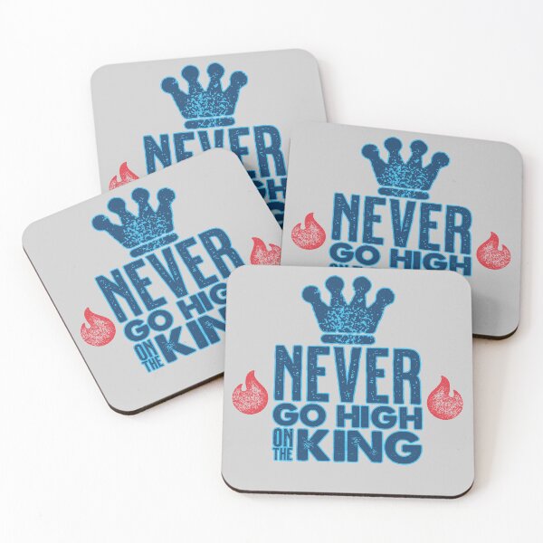 Item preview, Never Go High on the King designed and sold by scribblepunch.