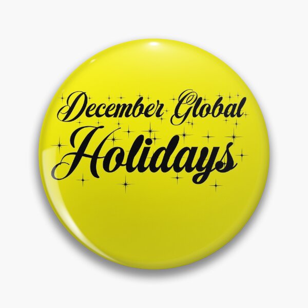 Item preview, December Global Holidays Yellow  designed and sold by DamaliePierre.