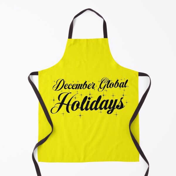 Item preview, December Global Holidays Yellow designed and sold by DamaliePierre.
