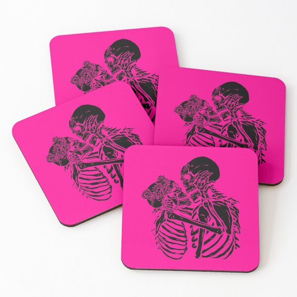 Item preview, goth skeleton lovers valentines designed and sold by Gossip Rag.