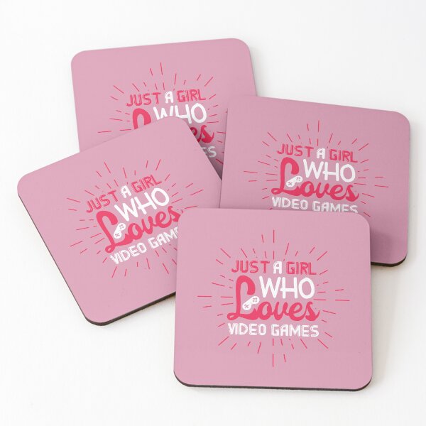 Item preview, Just a girl who loves video games best gamer birthday gift designed and sold by ShoppyYourThing.