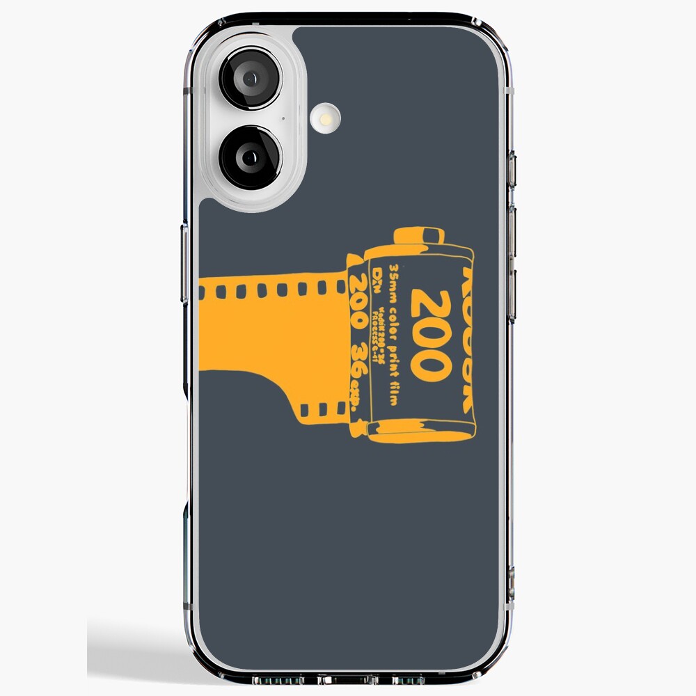 Illustration of a kodak film roll Sticker