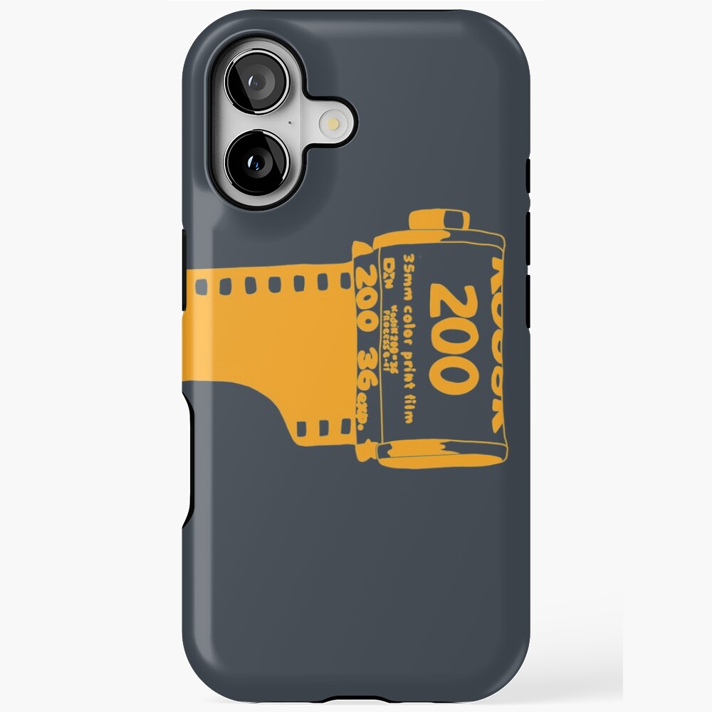 Illustration of a kodak film roll Sticker