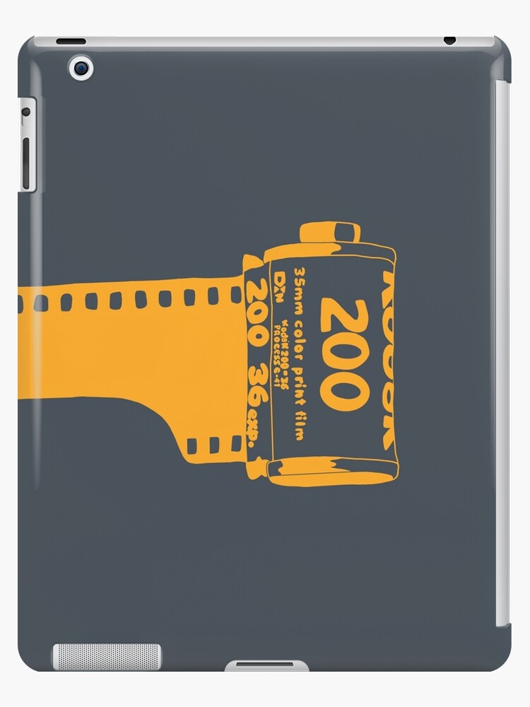 Illustration of a kodak film roll iPad Case & Skin for Sale by